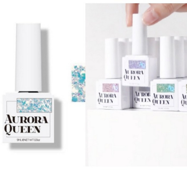 오로라퀸 글리터젤 베스트 핏 단품 오로라퀸16, AQ72, 1개, 9ml