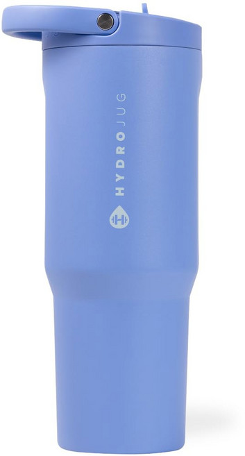 HYDROJUG 스포츠 4ML 단열 스테인리스 있는 진공 스틸 32 946 빨대가 텀블러, 40온스, 올리브