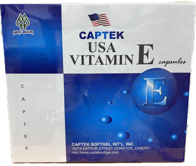 CAPTEK 美國維生素E膠囊, 1個