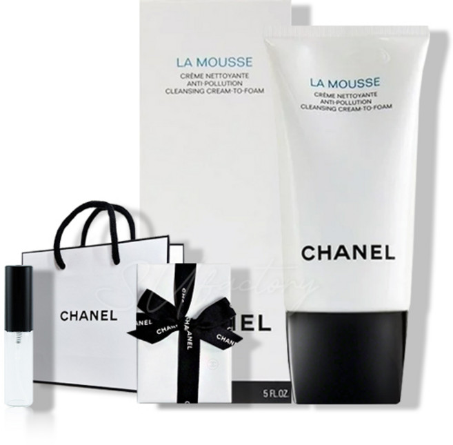 [리본포장+쇼핑백+향수공병] 샤넬 라 무쓰 (생크림 폼) 딥 클렌징 폼 150ml, 1개