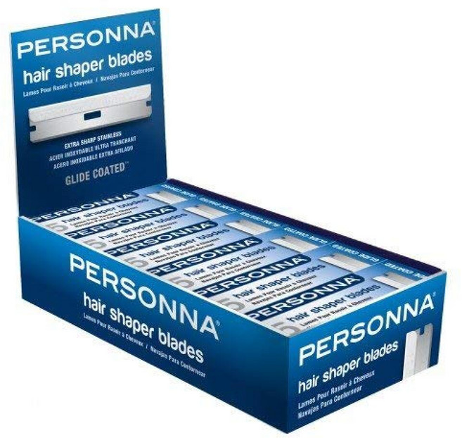 Personna BP8800P 헤어 쉐이퍼 블레이드 12박스 60개 및 12개 무료, Personna BP8800P 헤어 쉐이퍼 블레이드 1