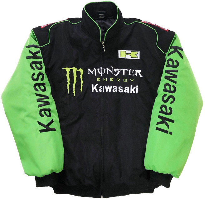 헤이숍 f1레이싱자켓 F1 라이더 바이크자켓 배달 오토바이, 그린 천천