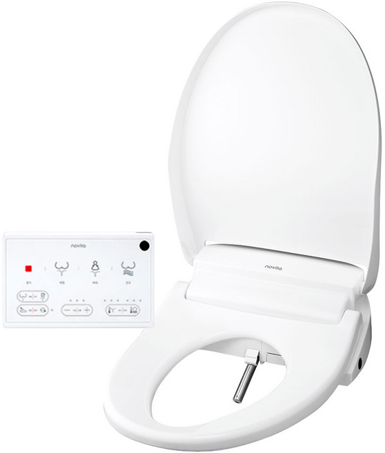 [노비타]컴팩트플러스 탈부착 리모컨 IPX4 방수 전자식비데 BD-SD600, 기사방문설치, BD-SD600/기사, 방문설치