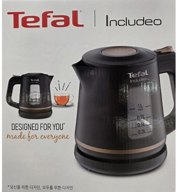테팔 인클루디오 KI5338KR KI5338 전기주전자 전기커피포트 커피포트, 단일속성