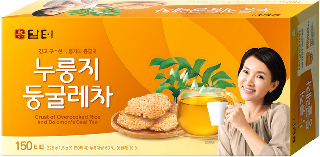 담터 누룽지 둥굴레차, 1.5g, 150개입, 1개