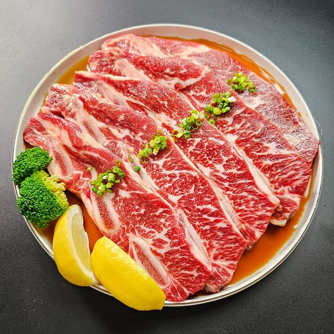 천지푸드 양념LA갈비 LA갈비 소갈비 명절 선물 1kg, 1개