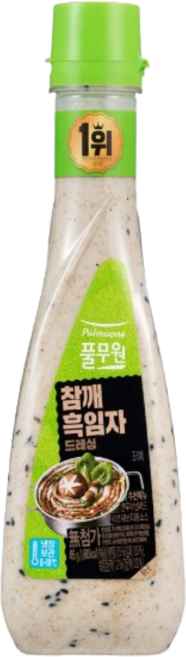 풀무원 참깨 흑임자 드레싱, 1개, 495g