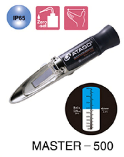 ATAGO 고농도당도계 MASTER-500(0~90%), 1개