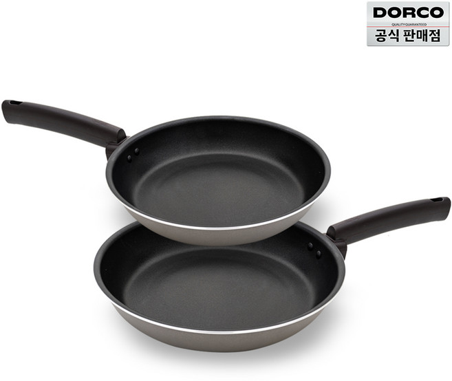 도루코 퓨어라이트 웜그레이 IH 프라이팬 2종세트(24+28), 단품, 단품