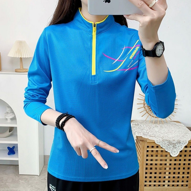 女款運動長袖排汗衫