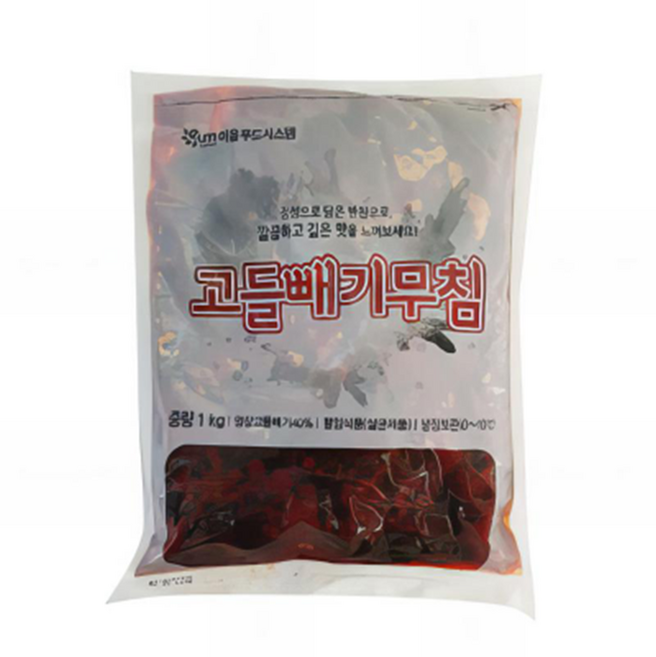 이음 고들빼기무침, 1kg, 3개