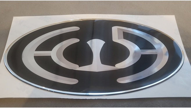 기아 신형 엠블럼 King Ace 카니발 신형 엠블럼, 3호125*60mm, 1개