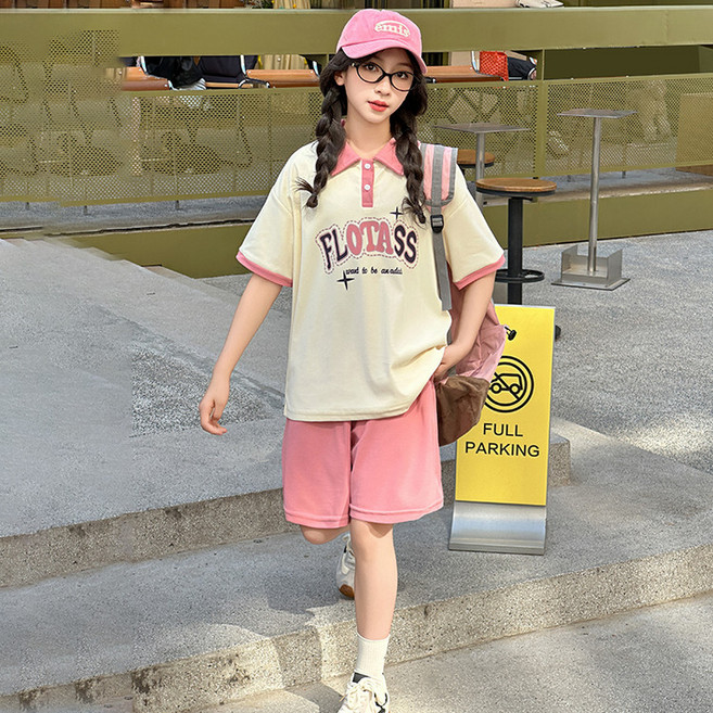 밀크봉봉 초등학생 중학생 여아 상하복 세트