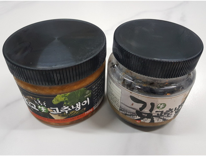 청비 표고 + 김 생와사비 Set (750g 500g 각 1통), 1개