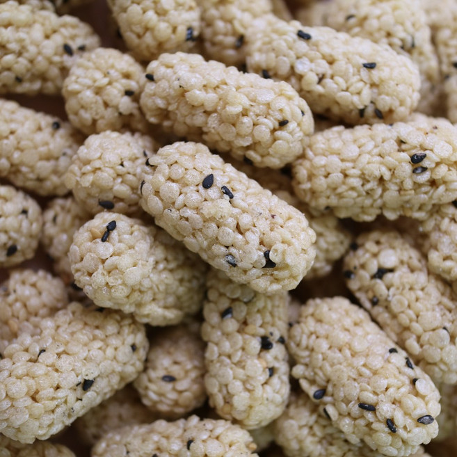 귀리와 통깨의 고소함이 가득한 오트밀강정 귀리강정, 1개, 300g