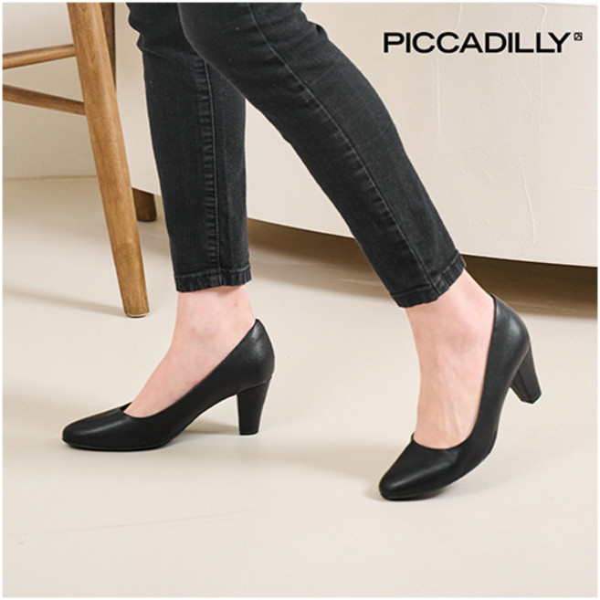 [피카딜리] [공식수입원] [PICCADILLY] 700056-1_ 블랙 (6.5cm)