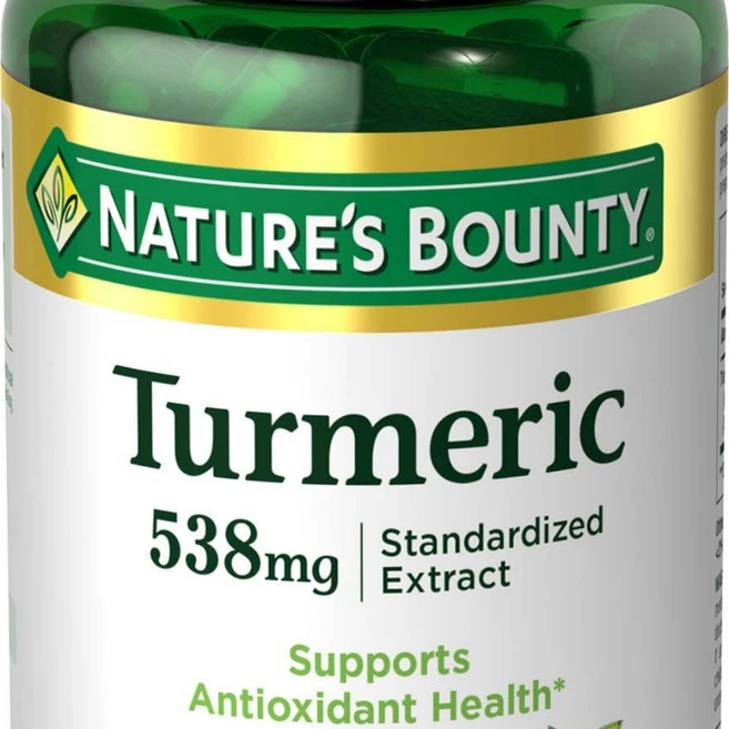 네이쳐스바운티 강황 심황 투메릭 538mg 45캡슐, 사이즈, 1개, 45정 - 쿠팡