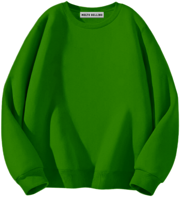 몰토벨리노 ST 스탠다드핏 무지 맨투맨 티셔츠