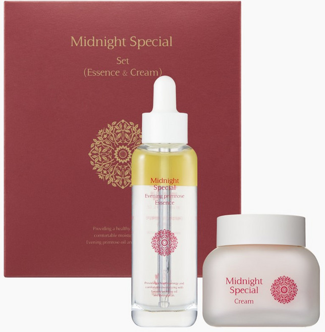 참존 미드나이트 스페셜 에센스 + 크림 세트, 1세트