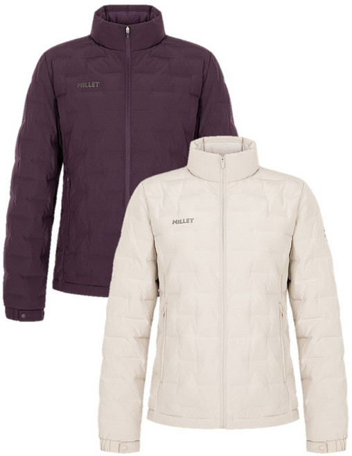 밀레 여자 중경량 패딩 가볍고 따뜻한 경량다운