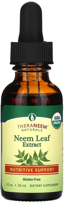 Organix South Theraneem Naturals 님 잎추출물 영양 지원 100mg 30ml(1fl oz), OrganixSouthTheraneemNaturals님, 1개, 30ml - 쿠팡