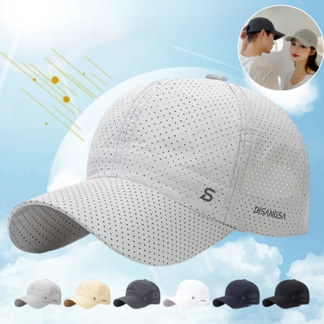 골프 메쉬 경량 통기성 야구 모자 남자야구모자 러닝 모자 차양 편안한 체험 선캡 패션 감각/무덥지 않다/방수