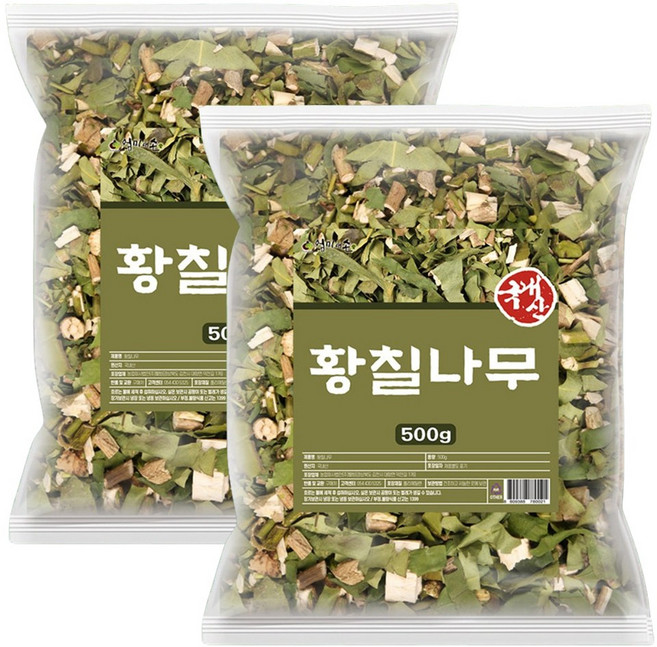 국내산 황칠나무 건재 500g, 2개