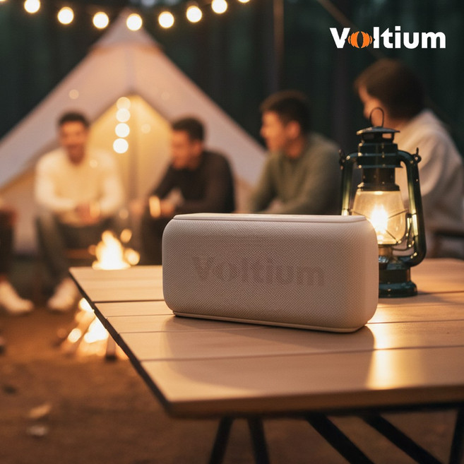 50w 고출력 볼티움 블루투스 스피커 리버브온 R-800, 샌드 베이지