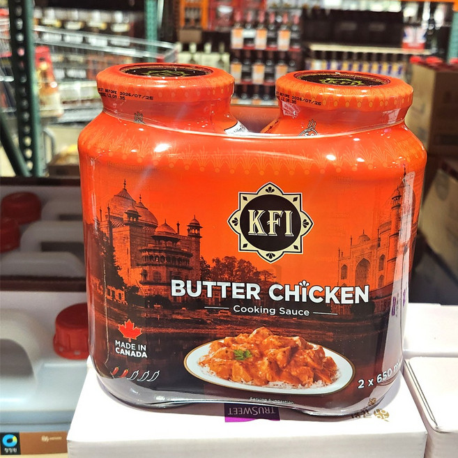 KFI 버터치킨 커리소스 카레소스 간편요리 650ml 2입, 2개