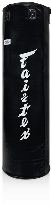 Fairtex 長筒立桿沙包 黑色 210cm 泰國製造 泰拳 拳擊, 空袋, 黑色, 空袋