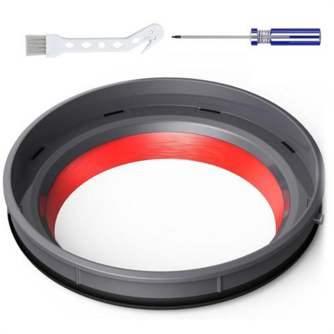 다이슨 호환 HEPA 필터 장착 진공 청소기 먼지통 교체 V11 V15 SV14 SV15 SV22 용 업그레이드 캐니스터, 1) As Shown, 1개