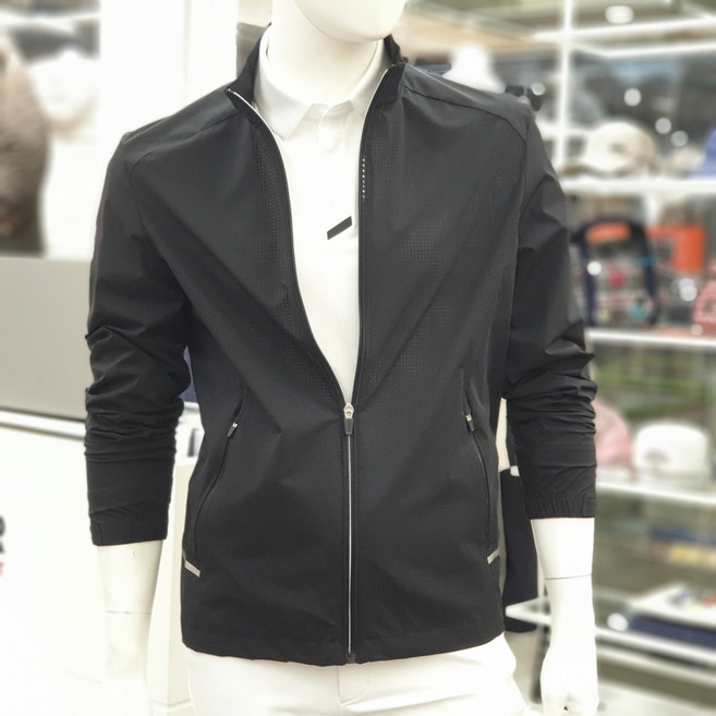 [슈페리어] #골프 봄 남성 펀칭소재로 통기성이 크고 이밴드 기능으로 스윙이 편안한 기본 점퍼 IM0DJP102#39