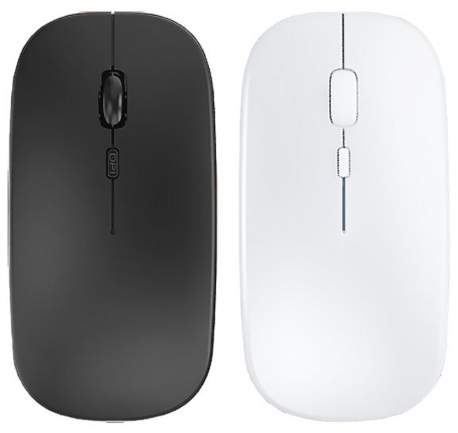 무선 광마우스 [블랙/화이트], 블랙