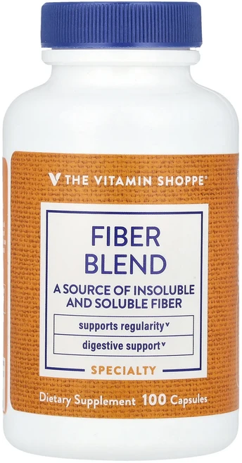 새해 첫좋은선물 The Vitamin Shoppe Fiber Blend 캡슐 100정 제대로 할인합니다, TheVitaminShoppeFiberBlend캡슐10, 1개 - 쿠팡