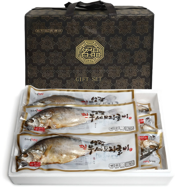 영광법성포보리굴비 영광법성포 찐보리굴비 실속형 선물세트 굴비, 1박스, 2.3 kg 내외 (10미) 29-30 cm
