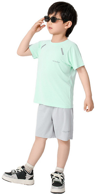 키즈공용 여름 쿨링 반팔티셔츠