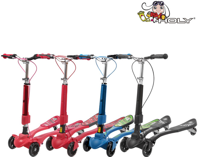 홀리 뉴T-스쿠터2 킥보드 트라이더 트라이스키, 블루, 1개