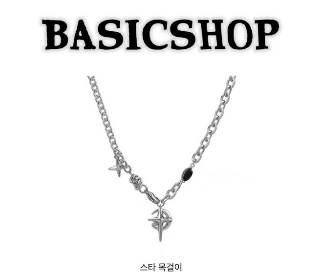 輕奢星月項鍊 設計感