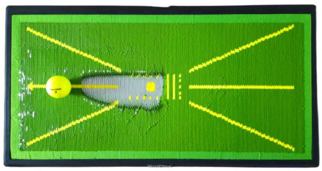 골플렉스 New 샷트래커2 골프 연습 스윙 매트 실내 디봇, 샷트래커2(선착순100명 리뷰필수), 1개
