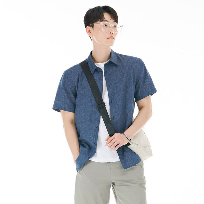 체이스컬트 남자 린넨혼방 셔츠