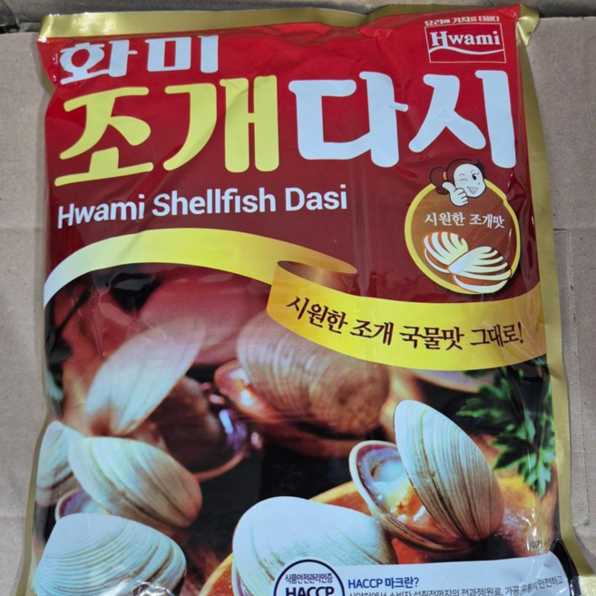 화미 조개다시, 2kg, 1개