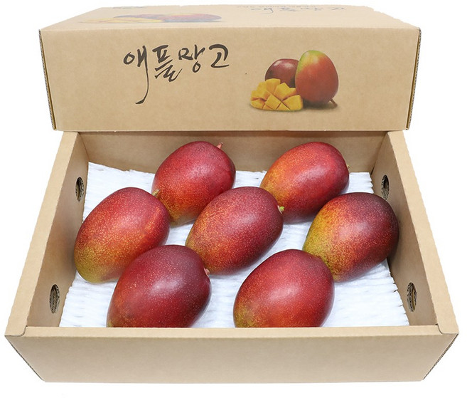 삼다몰 제주 애플망고 3kg, 애플망고(특대) 3kg(7~8과), 1박스