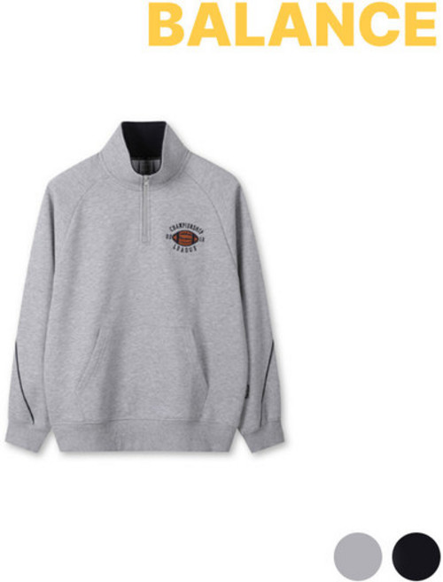 밸런스 탑텐 남성후리스 기모 플리스 반집업 MBE4TR1291 2663990