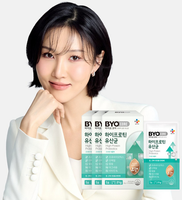 바이오코어 하이프로틴 유산균 고함량 단백질 건강기능식품, 2박스, 380g