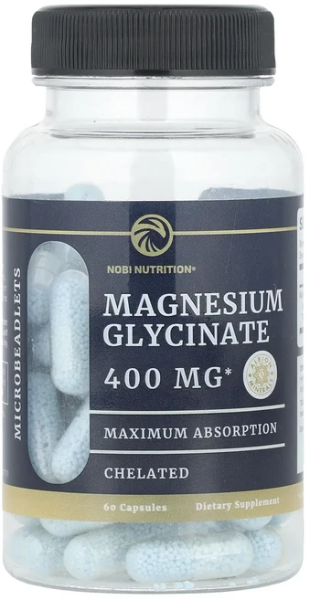 단백질 비타민 철분 마그내슘 칼슘 Nobi Nutrition 마그네슘 글리시네이트 캡슐 60정(캡슐 1정당 200mg) 고루고루섭취해주세요, NobiNutrition마그네슘글리시네이트캡슐60정캡슐, 1개 - 쿠팡