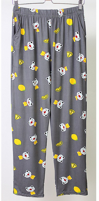 보브오 봄 가을 간절기 피치기모 잠옷바지 남여공용 파자마