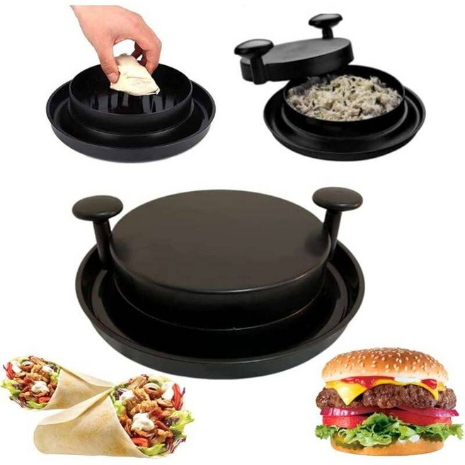 가정용 육절기 슬라이서기 고기 절단기 치킨 슈레더닭 가슴살 슈레더 도구 전문 샐러드 슈레딩 그릇 및 커터처럼 트위스트 1 개 바베큐에 이상적, 옵션02) Black, 1개