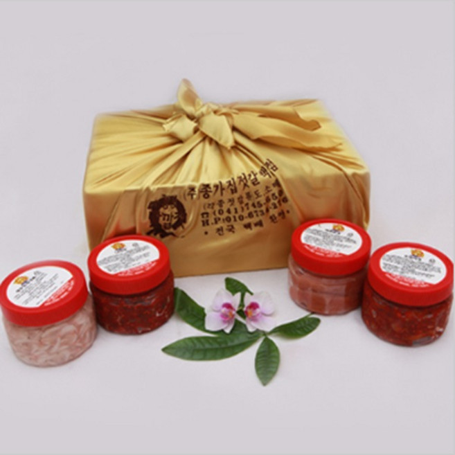 종가집 4종젓갈세트(500gx3종), 1개, 500g
