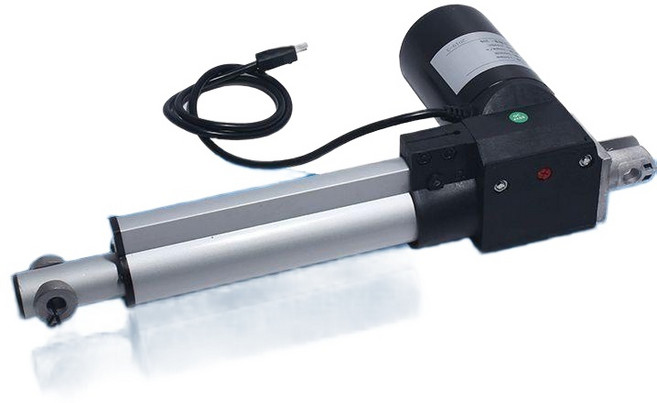 엑추에이터 산업용 왕복 모터 리프트 엑츄에이터 스트로크, 푸시로드 130mm mm, 5mm s 6000N 600kg, 24V