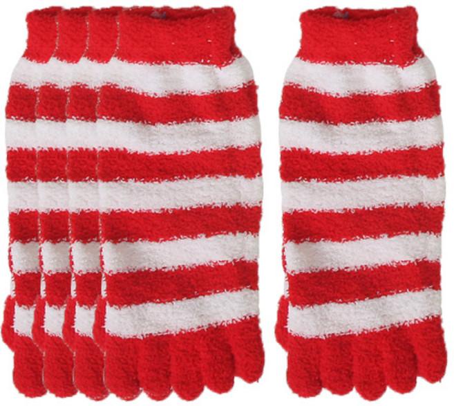 토우 수면양말 5켤레 발가락양말